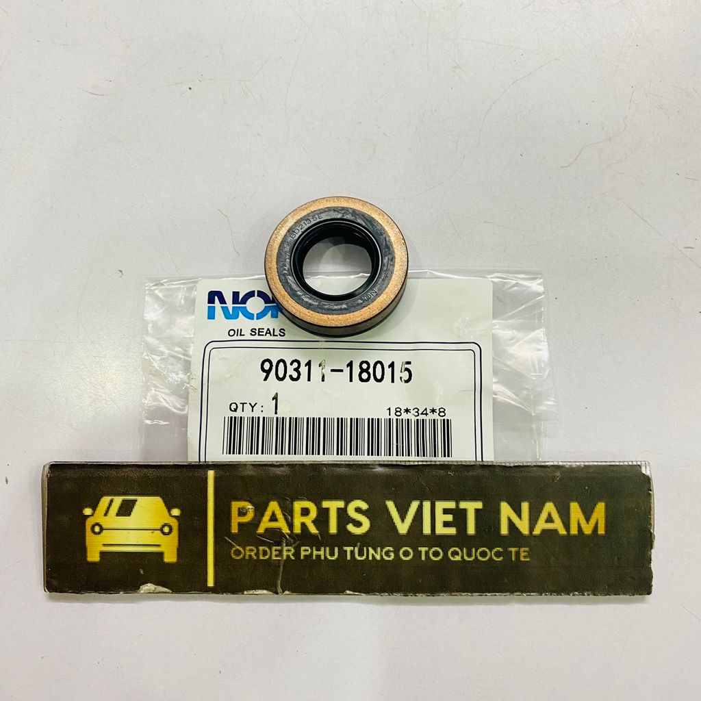 Phớt bơm trợ lực Toyota Corolla 1.6 máy 4A đời 1991 - 2001. Hàng NOK Japan. Mã 90311-18015, 9031118015