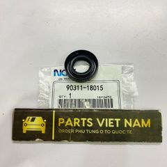 Phớt bơm trợ lực Toyota Corolla 1.6 máy 4A đời 1991 - 2001. Hàng NOK Japan. Mã 90311-18015, 9031118015
