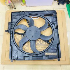 Cụm lồng quạt két nước BMW X5 E70, E71 đời 2007 - 2010. Hàng Frey. Mã 17428618240