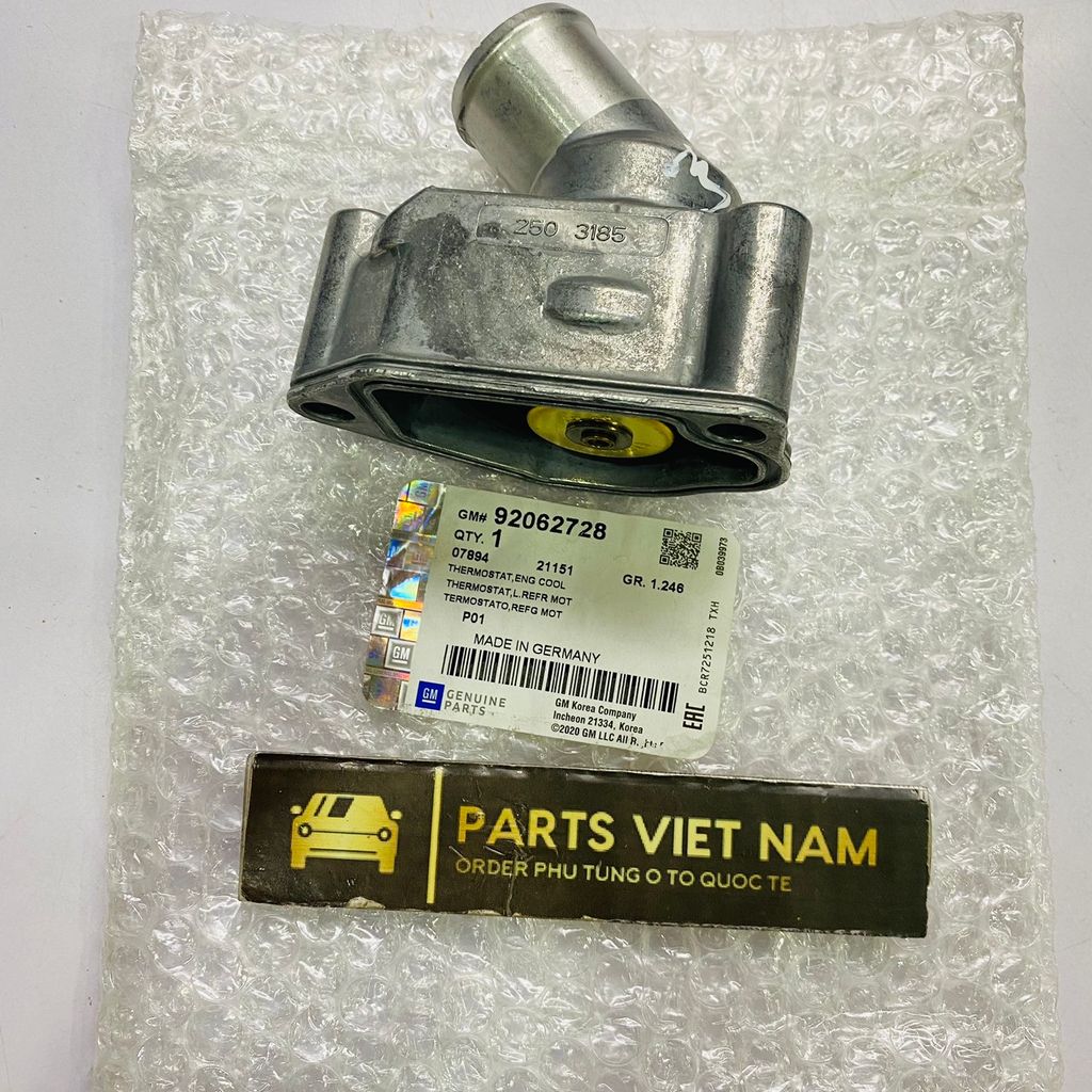 Cụm van hằng nhiệt Chevrolet Captiva 2007-2012. Hàng xịn. Mã 90411948, 92062728