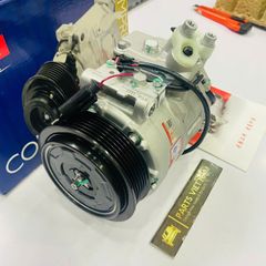 Lốc lạnh hay lốc điều hòa Mercedes W212, E200, E250, E300, E350, E400 đời 2009 - 2016. Hàng Stal China. Puly 6PK. Mã ST970101GW, A0032304811, A0022304511, A0008302500