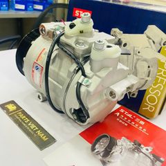 Lốc lạnh hay lốc điều hòa Mercedes W212, E200, E250, E300, E350, E400 đời 2009 - 2016. Hàng Stal China. Puly 6PK. Mã ST970101GW, A0032304811, A0022304511, A0008302500