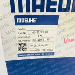 Cụm van hằng nhiệt Mercedes W205, W212 động cơ M274, C180, C200, C250, C260, C300 E300, E250, E200 2012 - 2021. Hàng Maeuhe. Mã A2742000115, A2742003100, A2742004200
