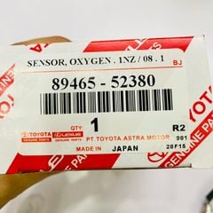 Cảm biến oxy trên Toyota Vios Limo, E, G động cơ 1NZ đời 2007 - 2014. Hàng cao cấp bảo hành lắp 15 ngày. Mã 89465-52380, 8946552380