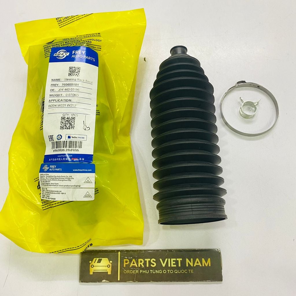 Chụp bụi thước lái Mercedes S500, S550, CLS550, GLK350, E350, CL550, GLK250, E63, E250 đời 2004 - 2020. Hàng Frey. Mã A2044630396