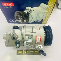 Lốc lạnh hay lốc điều hòa BMW E90, 316i, 318i, 320i, E81, E82, E87, E88, E91, X1 đời 2005 - 2015. Hàng Stal China Puly 6PK. Mã 64509145351, 64509156821 64526915380, 64529182793