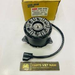 Mô tơ quạt két nước hay quạt làm mát động cơ Toyota Haice, Cá Mập động cơ 2TR, 2KD. Hàng Denso Japan. Mã 1636375030, 1636320390, 16363-75030, 16363-20390, 168000-5470