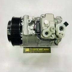 Lốc lạnh hay lốc điều hòa Mercedes W253 GLC 200, GLC 220, GLC 300, GLC 350, GLC 43, GLC 63 đời 2015 - 2020. Hàng Denso China. Puly 7PK. Mã A0008303802, A0008307200, A0008309800,