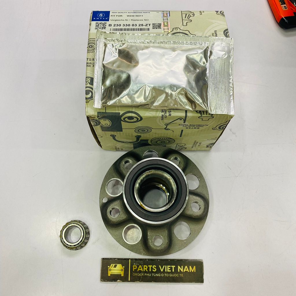 Bi moay ơ, bạc đạn bánh trước Mercedes SL600, SL500, E320, SL55, E550, E350 đời 1994 - 2012. Hàng Bmtsr. Mã A2303300325