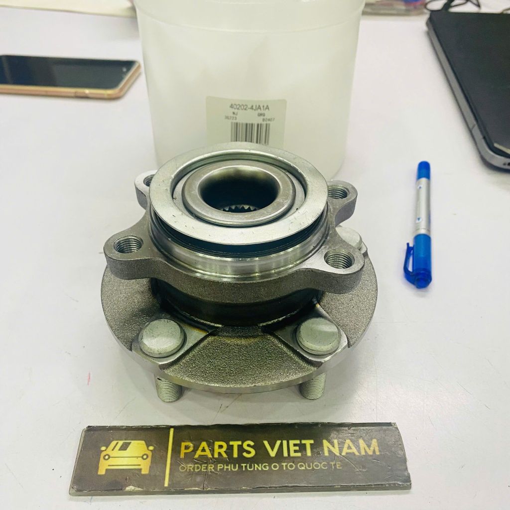Bi moay ơ hay bạc đạn bánh trước Nissan Juke, Tiida, Qashqai,  X-Trail (T31) đời 2006 - 2012. Hàng Koyo. Bảo hành 6 tháng. Mã 40202-1KA0A