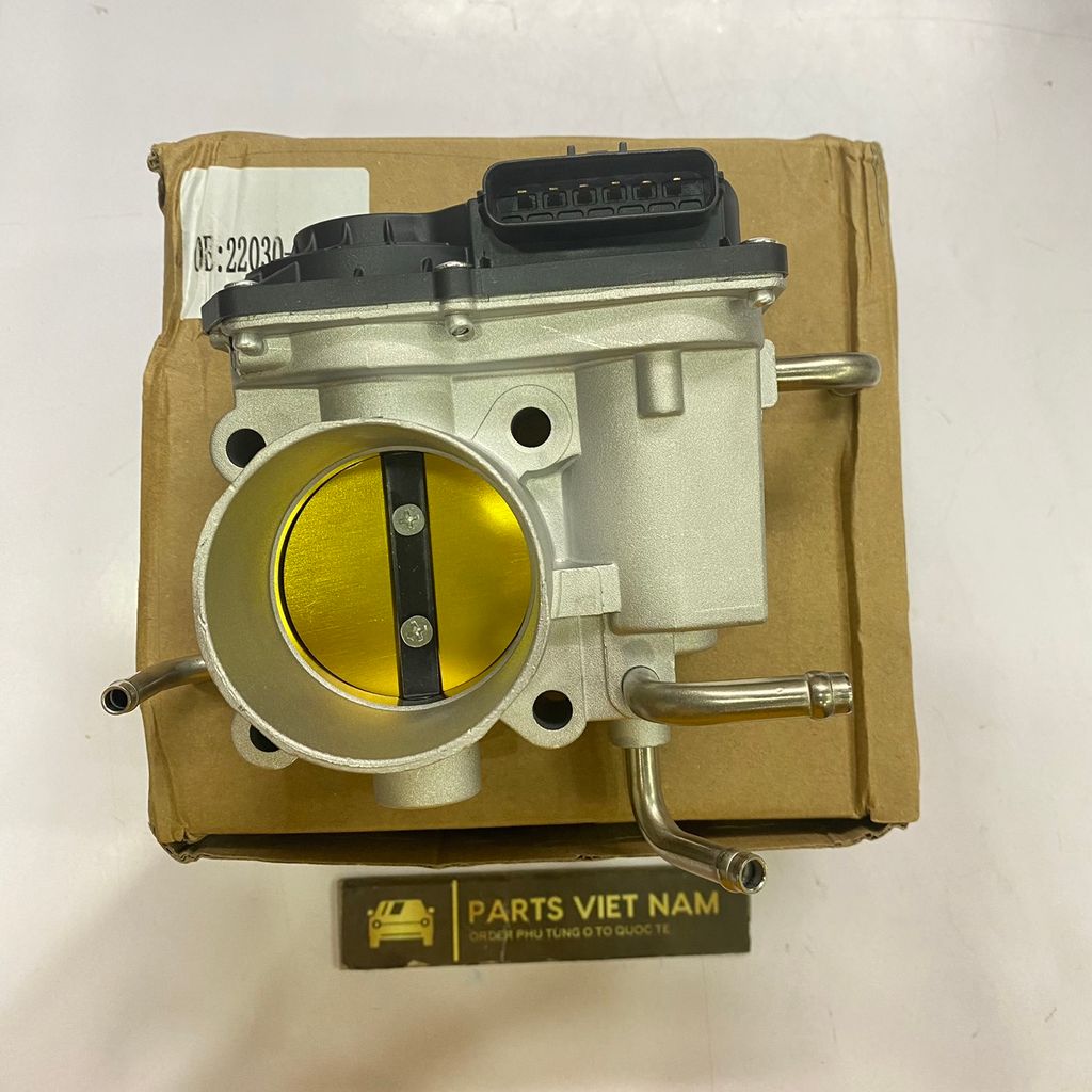 Cổ ga hay cụm bướm ga Toyota Wish, Previa, Camry, Rav4 xe nhập Mỹ độn cơ 1AZ, 2AZ đời 2000 - 2008. Hàng cao cấp. Đặt hàng 5 - 7 ngày. Mã THB90293, 220300H041, 2203028061, 2203028060