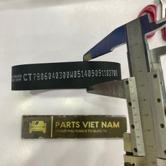 Dây curoa thước lái điện BMW X1, Z4, 1, 3 Series, E81, E82, E84, E88, E89, E90, E91, E92.  Hàng cao cấp. Mã E937806040300, HEE4016ERM