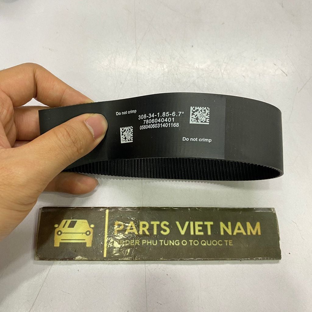 Dây curoa thước lái điện BMW 5, 6, 7 Series, F01, F02, F03, F04, F06, F07, F10, F11, F12, F13, F18. Hàng cao cấp. Mã 7806040401, HEE4039RM, HEE4071ERM