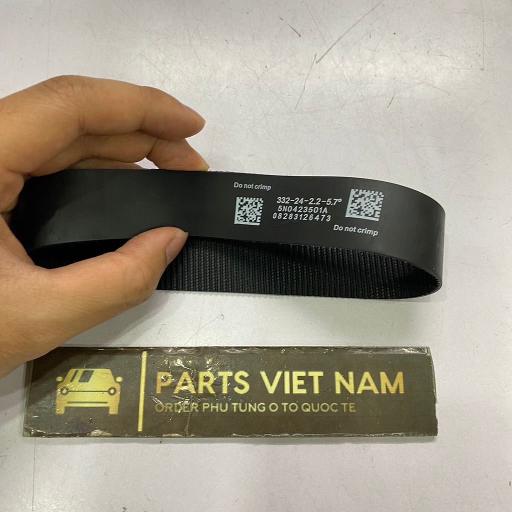 Dây curoa thước lái điện Audi Q3, Volkswagen Passat CC, B7, Tiguan đời 2007 - 2017.  Hàng cao cấp. Mã 5N0423501A, HEE4041ERM, HEE4281ERM, HEE4282ERM