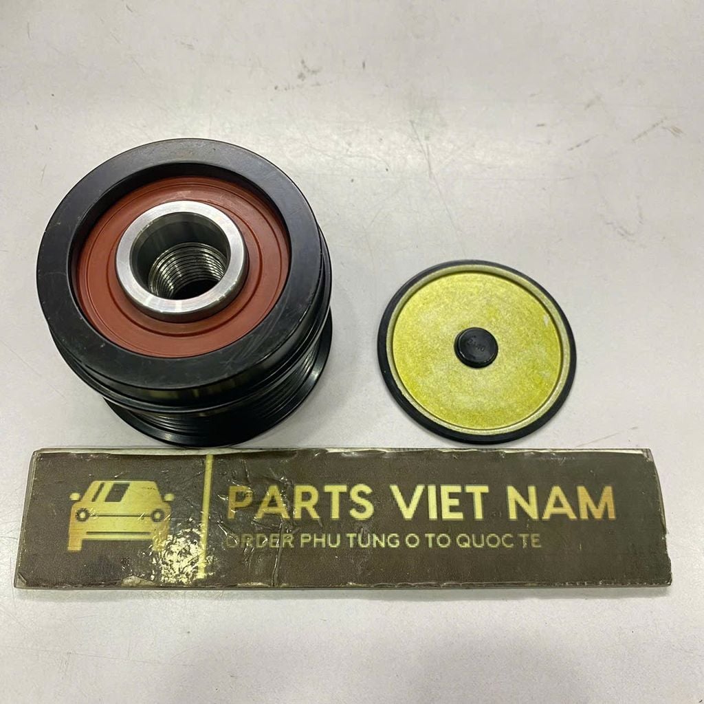 Puly hay buly máy phát Mercedes W204, W205, W212, W213, A207, S212, W447 động cơ M274. Hàng cao cấp. Mã A0009065501, A0009067703, A2741550015, A2741550215, A2741550315, 535-0293-10