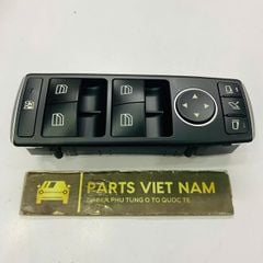 Công tắc lên xuống kính tổng, cửa trước trái Mercedes W166 ML250, ML350, ML400, ML550, GL400, GL450, GL500, GLE250, GLE350, GLE500, GLA200, GLA250 đời 2007 - 2015. Hàng cao cấp. Mã A2048700251, A1669054400, A1669054300