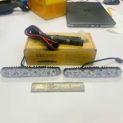 Đèn gầm độ thêm 6W 6Led 12v ánh sáng trắng cho Toyota Fortuner, Land Rover Evoque đời 2011 - 2016. Mã DENGAMLED ( 1 đôi )