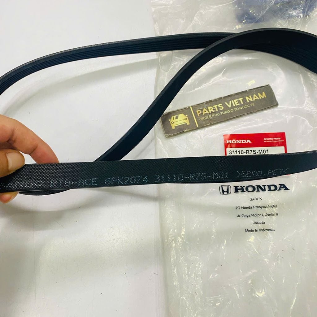 Dây curoa tổng Honda CRV 2.0 đời 2015 - 2019. Hàng xịn Honda. Mã 6PK2074 31110-R7S-M01