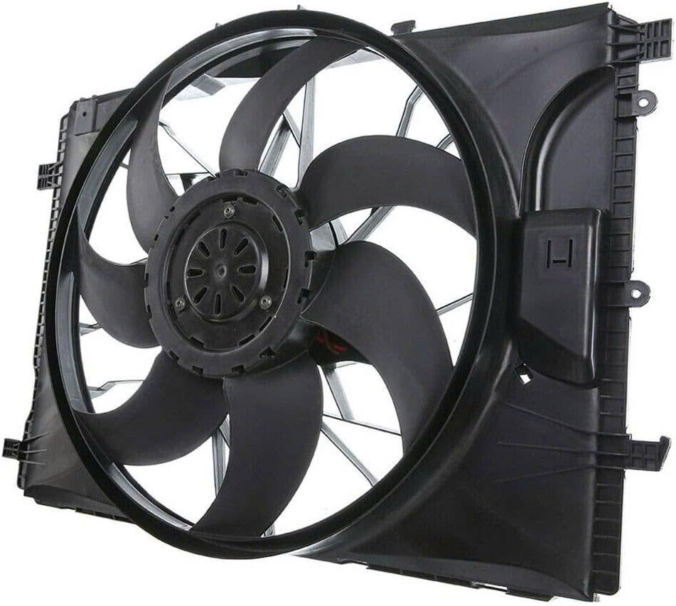 Cụm lồng quạt làm mát két nước Mercedes W212 E200, E250, E300, E350, E400 đời 2009 - 2016. Hàng cao cấp đặt hàng 5 - 7 ngày. Mã A2045000293, A2049066802