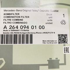 Lọc gió động cơ Mercedes W205 C200, C250, C300, C350, W213 E200, E250, E300, E350 đời 2017 - 2024. Hàng cao cấp. Mã A2640940100