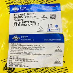 Cao su ốp cân bằng trước BMW F10 F11 F12 F13 520i, 528i, 523i, 528i 640i, 650i đời 2011 - 2019. Hàng Frey. Mã 31356777934, 31356777933