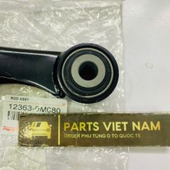 Cao su chân máy sau số hay chân số 8 số sàn Toyota Vios đời 2014 - 2019.  Hàng cao cấp. Mã 12363-0M080, 123630M080