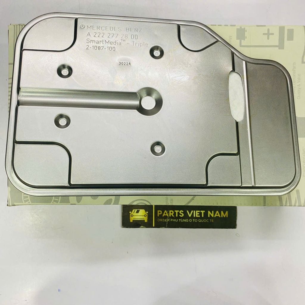 Lọc dầu hay nhớt hộp số tự động Mercedes W220, W221, S280, S320, S350, S400, S430, S500, S600, S250, S320 đời 2005 - 2014. Hàng cao cấp. Mã A2222772000, A2222772800, A2212770100