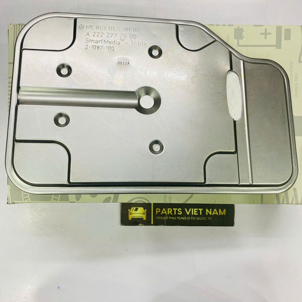 Lọc dầu hay nhớt hộp số tự động Mercedes W251 R280, R300, R350, R500 đời 2006 - 2014. Hàng cao cấp. Mã A2222772000, A2222772800, A2212770100