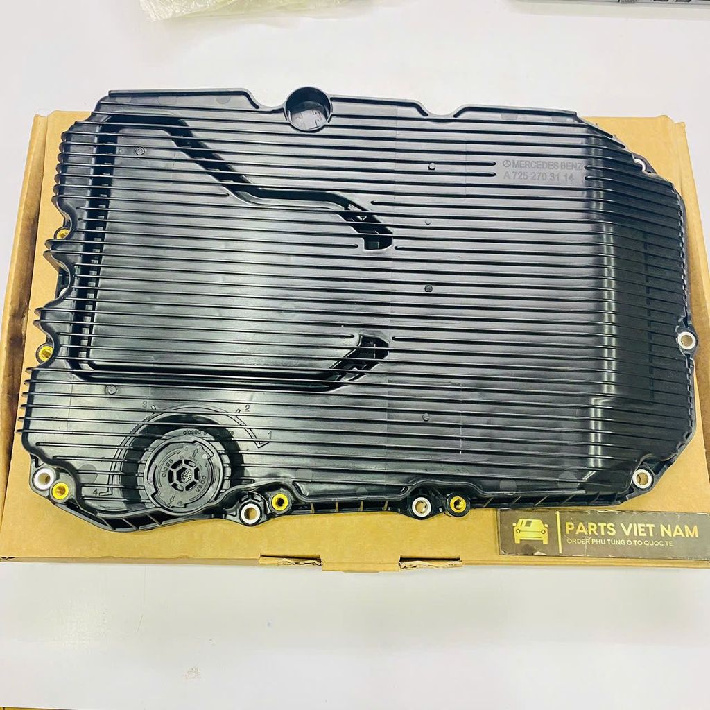 Lọc dầu hộp số tự động 9 cấp Mercedes C43, C63, GLE450, ML500, GLE63 đời 2018 - 2024. Hàng ZF cao cấp. Mã A7252703114, A7252703707, A7252700712, A7252704012, A7252707911
