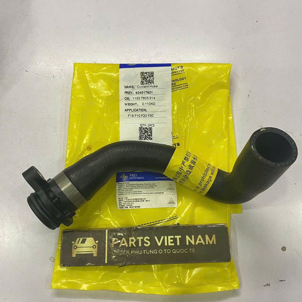 Ống nước vào từ bơm nước vào động cơ BMW Z4, X1, 528i, 328i, 320i, X3, X4, X5 động cơ N20 đời 2012 - 2018. Hàng Frey. Mã 11537603514