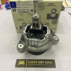 Cao su chân máy bên trái BMW F10, F12, F13, F01, F03, F04 550i, 535i, 528i, 650i, 640i, 520i, 750i, 740i đời 2011 - 2019. Hàng Bmtsr. Mã 22116777365, 22116793679, 6777365, 6793679