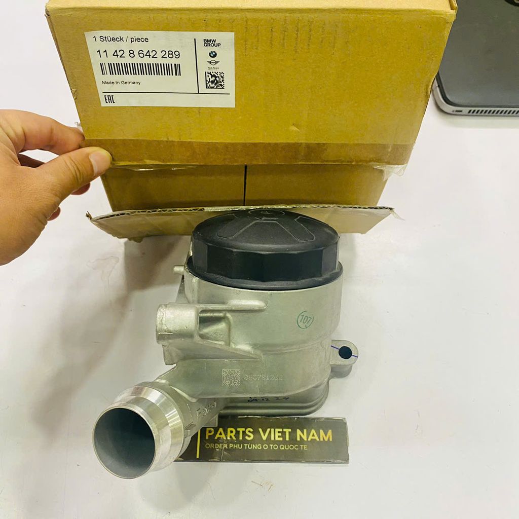 Đế lọc dầu BMW F01, F10 520i, 528i, N20, F30, N55, 128i 328i, 320i, X3, Z4, X1, X3, X5, X6 2.0L, 2.5L, 3.0L đời 2006 - 2022. Hàng xịn. Mã 11428642289, 11428637812, 11427525333, 11427597635, 11427548032, 11428683206
