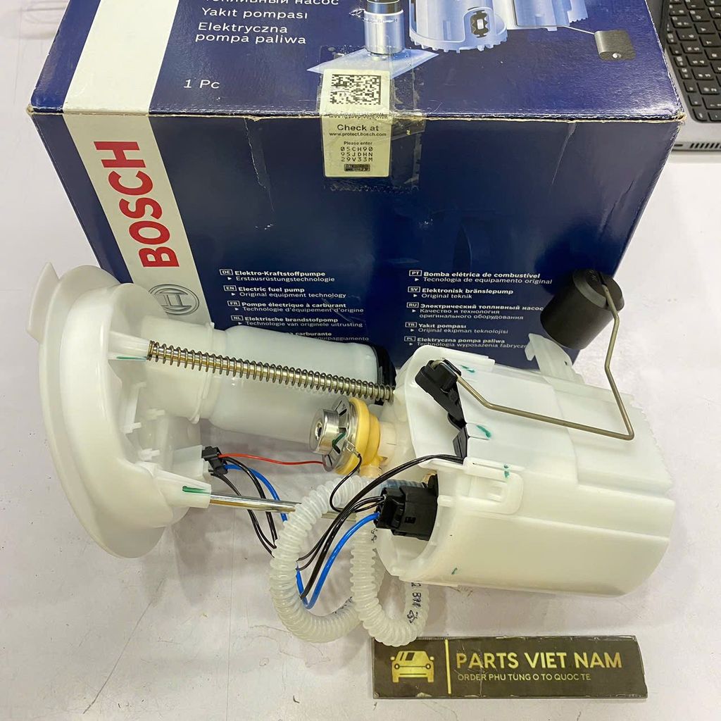 Cụm bơm xăng BMW F20, F22, F30 320i, 328i, 220i, 228i. Hàng Bosch Đức. Mã 580200326, 16117243974, 16117414480 7414480, 16117297777
