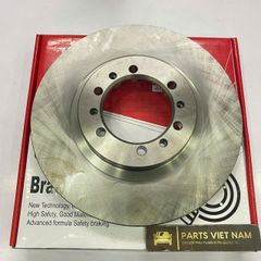Đĩa phanh hay thắng trước Mitsubishi Pajero V31, V32, V33, V45, V46. Hàng Malay. Mã MB618716