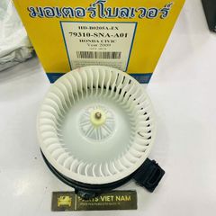 Quạt dàn lạnh trong taplo Honda Civic 1.8 và 2.0 đời 2006 - 2012. Hàng Blower Thái Lan. Mã 79310SNAA01, 79310-SNA-A01