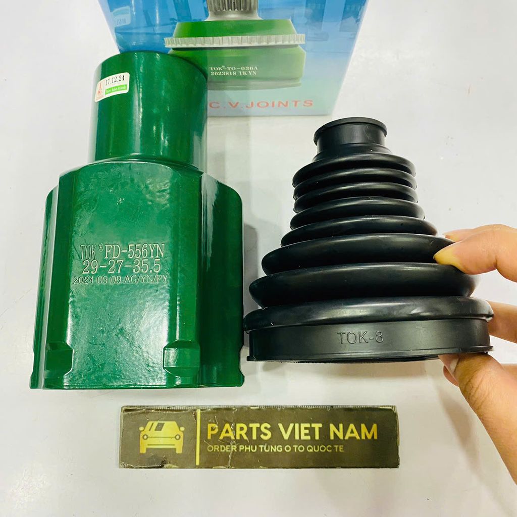 Đầu láp trong Ford Ranger 3.2 và Mazda BT50 3.2 số tự động đời 2015 - 2019. Hàng Tok Japan. Thông số 29*27 cổ phớt 47,8 . Mã FD-556YN