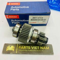 Măng ních hay bánh răng đề Toyota Haice, Hilux, Land Cruiser Prado máy 1KD đời 2001 - 2019. Hàng cao cấp Thailand. Mã 2801164010, 2801164030, 2801167030