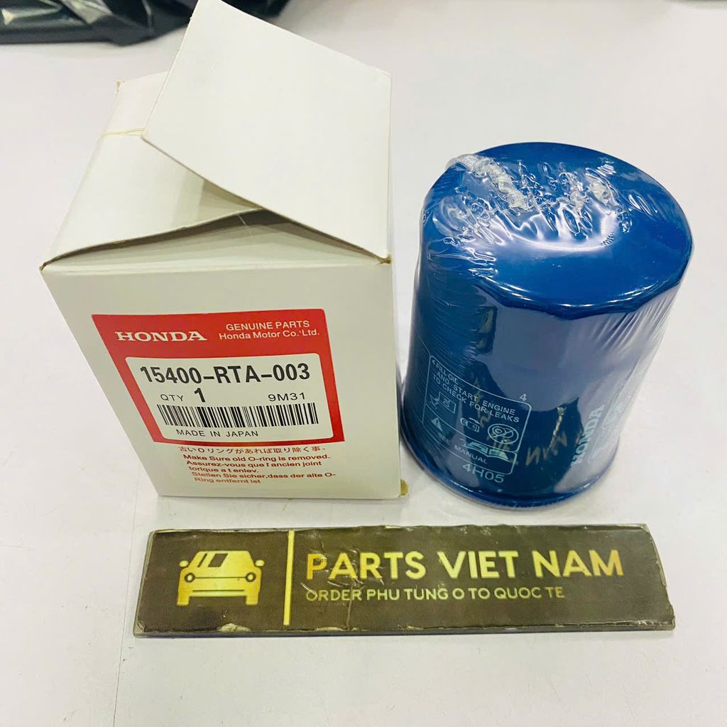 Lọc dầu hay lọc nhớt Honda Civic, City, CRV, Acura MDX, Accord đời 2006 - 2015. Hàng xịn. Mã 15400-RTA-003, 15400RTA003