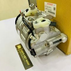 Lốc lạnh hay lốc điều hòa Mercedes W211, E240, E500, E320, E200, E300, E320, E350, E280 đời 2002 - 2009. Hàng Denso Japan. Puly 6PK. Mã 7SEU17C, A0012301011, A0012301111, A0012301211, A0012301811, A0012302911, A0012305811,