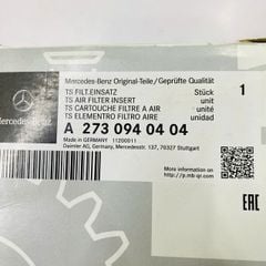 Lọc gió động cơ Mercedes W204, W203, W211, W212 đời 2000 - 2014. Hàng cao cấp. Mã  2730940404, 1120940004, 1120940604, 1120940004, 1120940604, 273 09402 04