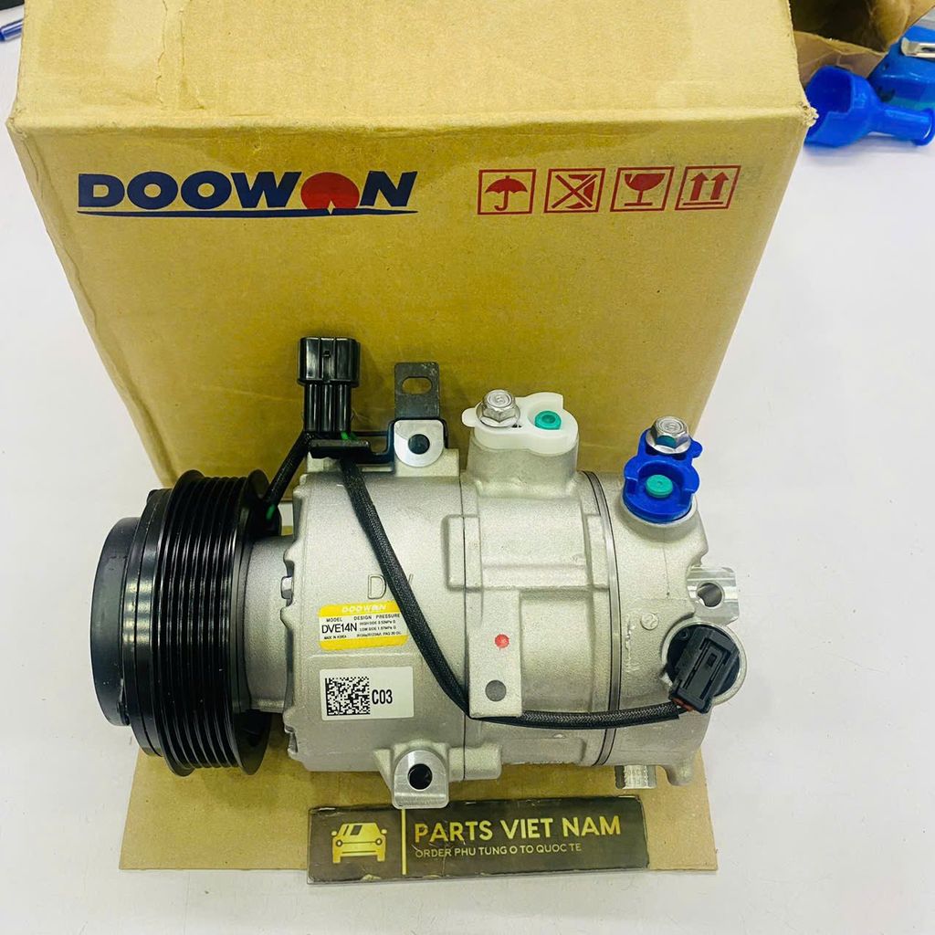 Lốc lạnh hay lốc điều hòa Hyundai Kona 2.0 đời 2018 - 2024. Hàng xịn Doowon Hàn Quốc. Mã 97701-J9200, 97701J9200