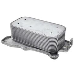 Két sinh hàn hay két làm mát dầu Mercedes C230, C280, C300, C350, CLK350, GLK350, ML350, ML450, R350, S400, SLK80, SLK300, SLK350 động cơ M272 đời 2005 - 2012. Hàng Đức. Mã A2721840080, A2721840280, A2721880001