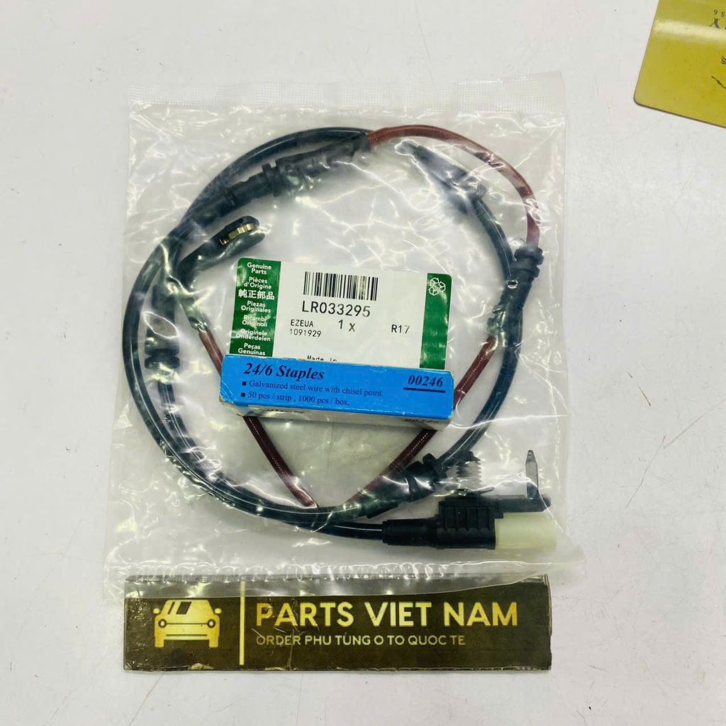 Cảm biến báo mòn phanh hay thắng sau Land Rover Range Rover Sport, Range Rover, Discovery HSE, HSE Dynamic, SE đời 2013 - 2019. Hàng cao cấp. Mã LR033295