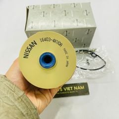 Lọc dầu diesel  nhiên liệu Nissan Navara Np300 động cơ YD25 đời 2016 - 2022. Hàng cao cấp. Mã 164034KV0A, 16403-4KV0A
