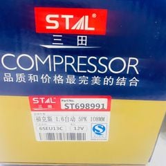 Lốc lạnh hay lốc điều hòa Ford Focus máy 1.8 và 2.0 đời 2005 - 2012. Hàng Stal China. Mã 6M5H19D629AB