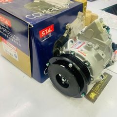 Lốc lạnh hay lốc điều hòa Toyota Venza, Highlander máy 2.7 đời 2008 - 2016. Hàng Stal China. Mã 7SEU17, 883100E090, 883100T020, 88310-0E090, 88310-0T020