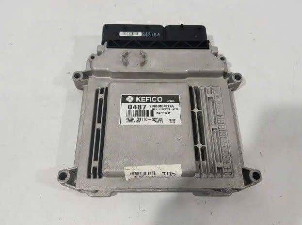 Hộp đen, ECU hay hộp điều khiển động cơ Kia Morning, Picato đời 2010 - 2013. Hàng tháo xe zin còn 90%. Mã 39110-02TA5, 3911002TA5