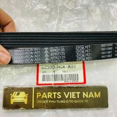 Dây curoa tổng Honda Acura máy 3.7 MDX, ZDX đời 2008 - 2013. Hàng xịn. Mã 6PK2135, 6PK2138, 38920RCAA01, 38920RCAA03, 38920RCAA05, 56992R70A01, 56992RV0A05