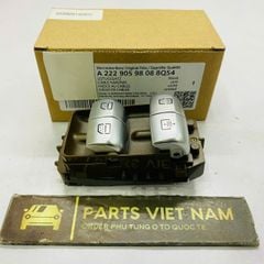 Công tắc lên xuống kính cửa trước bên phải hoặc phụ đế nâu Mercedes W213 E300, E200, , E220, E350, W222, S400, S600, S500, S450, S300, S350 đời 2016 - 2024.Hàng cao cấp bảo hành 3 tháng. Mã A2229059808, A2229051505
