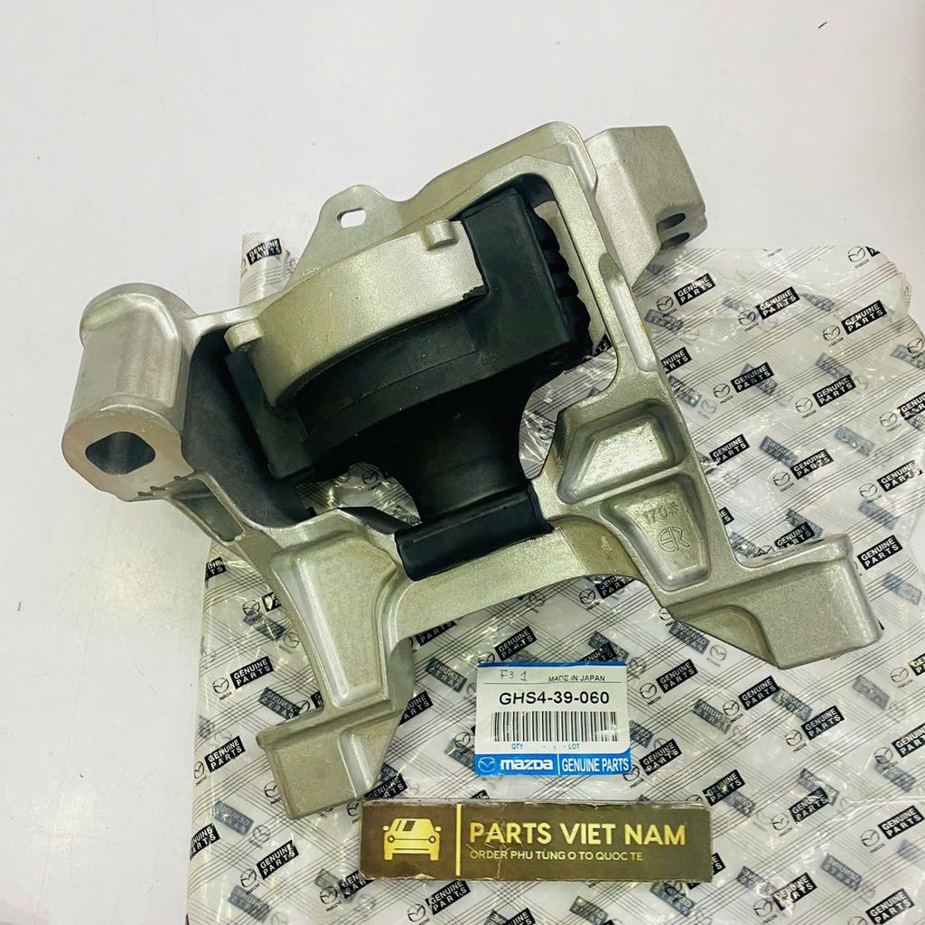 Chân đầu máy hay chân máy thủy lực Mazda 3 2.0 L, Mazda 6 2.0 L , CX5 2.0 L, 2.5 L đời 2015 - 2024. Hàng Mazda Changan. Mã GJL339060,  GHS40-39-060